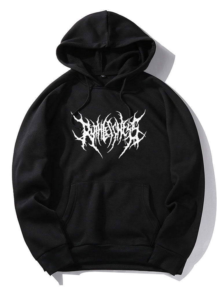 ALVARDE Punk Gothic Hoodie