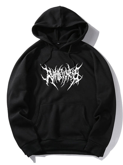 ALVARDE Punk Gothic Hoodie