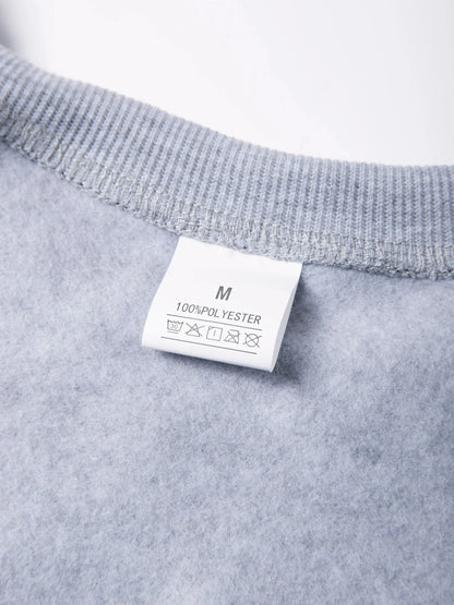 ALVARDE Solid Sweatshirts