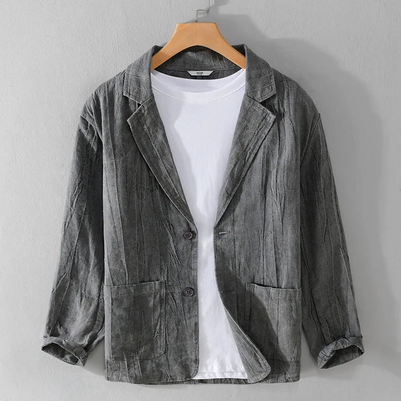 NOAM Keten Blazer Ceket