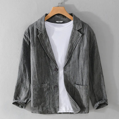 NOAM Keten Blazer Ceket