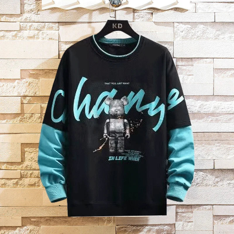 ALVARDE Ayıcık Baskılı Sweatshirt