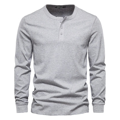 ALVARDE Henley Sweatshirt