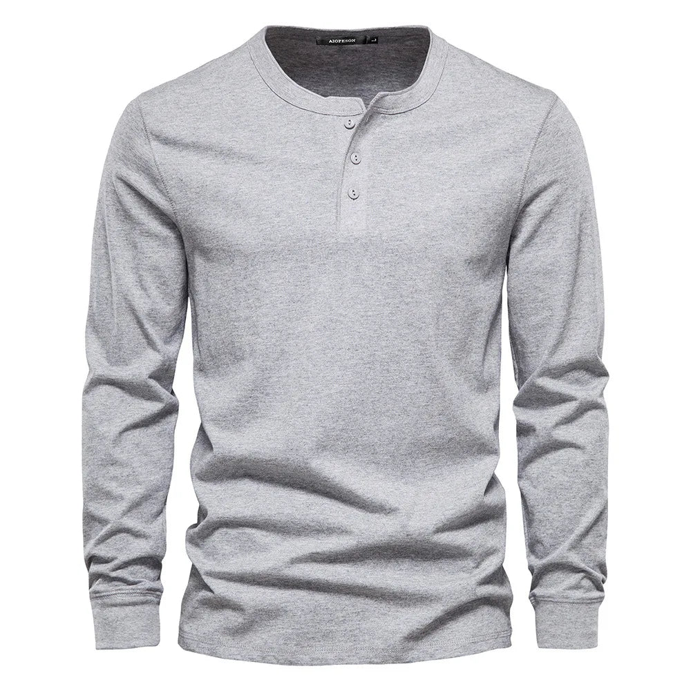 ALVARDE Henley Sweatshirt