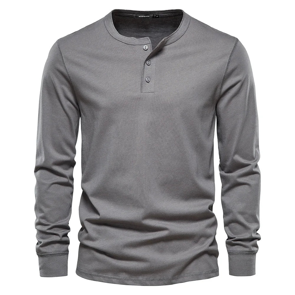 ALVARDE Henley Sweatshirt