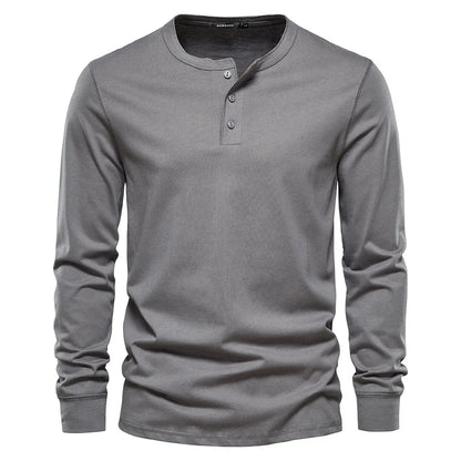 ALVARDE Henley Sweatshirt