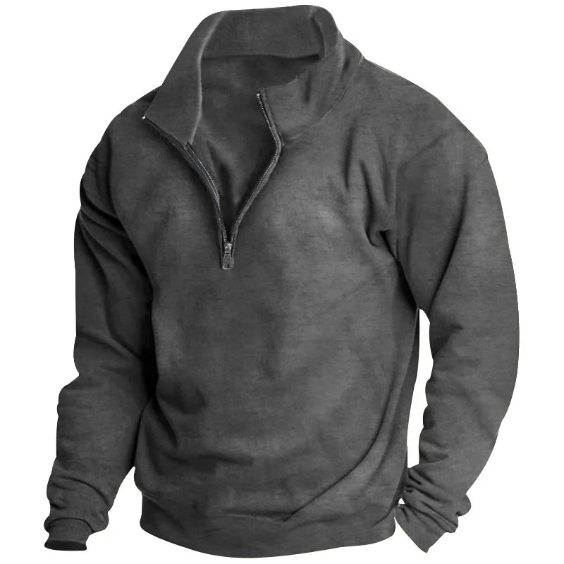ALVARDE Zipper Sweatshirt