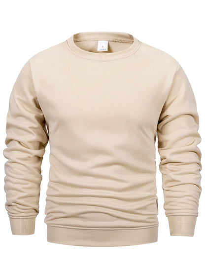 ALVARDE Solid Sweatshirts