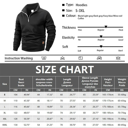 ALVARDE Standing Sweatshirts