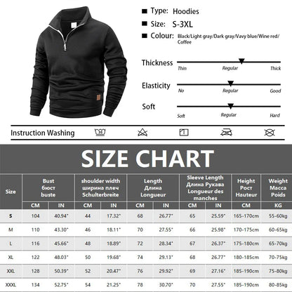 ALVARDE Standing Sweatshirts