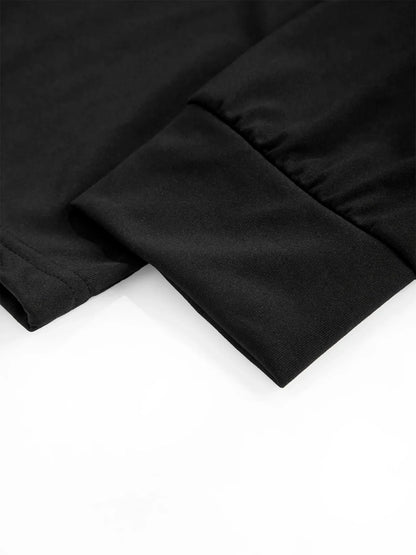 ALVARDE Uzun Kollu Henley T-shirt
