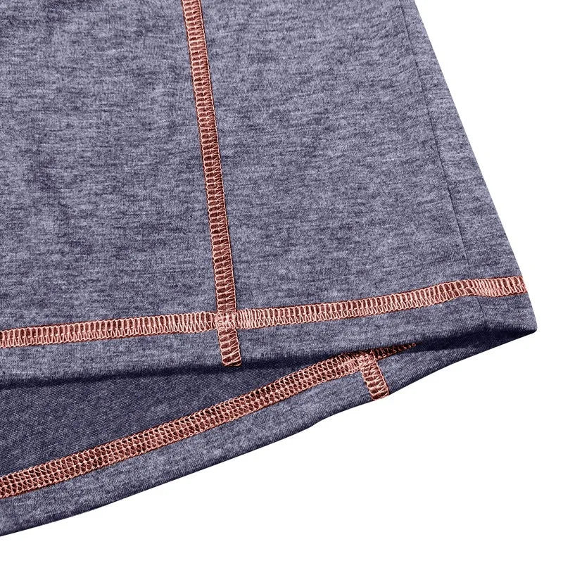 ALVARDE Henley Neck Uzun Kollu T-shirt