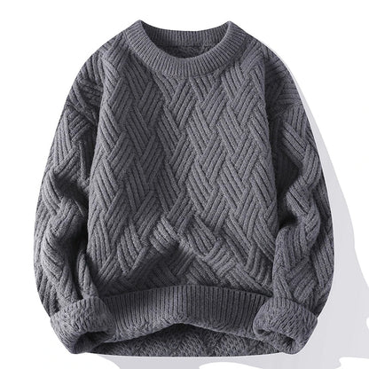 ALVARDE Örgü Desenli Kazak