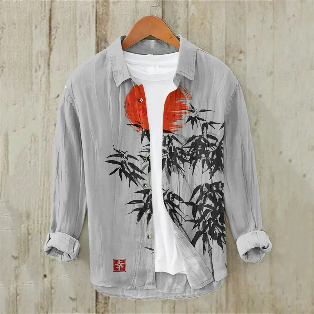 ALVARDE Japanese Streetwear Gömlek
