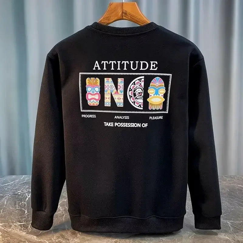 ALVARDE ALVARDE Vintage Desenli Sweatshirt