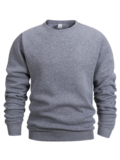 ALVARDE Solid Sweatshirts