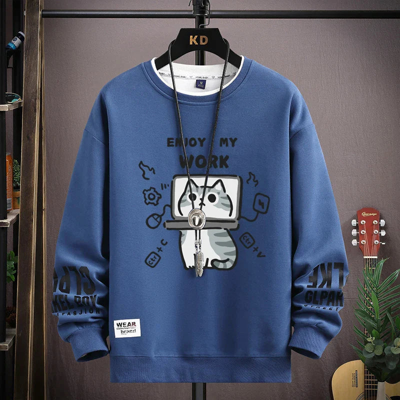 ALVARDE TV Kedi Sweatshirts