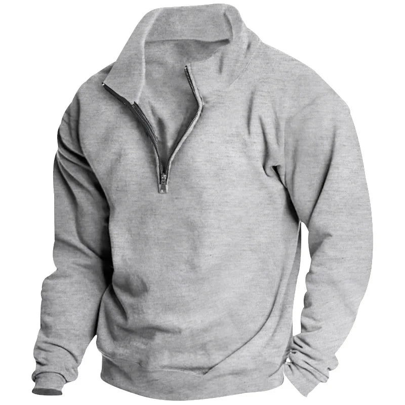 ALVARDE Zipper Sweatshirt