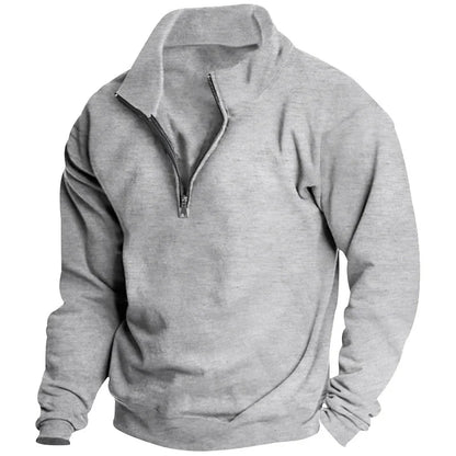 ALVARDE Zipper Sweatshirt