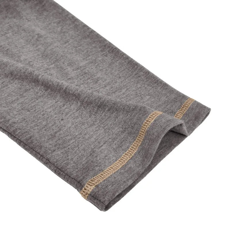 ALVARDE Henley Neck Uzun Kollu T-shirt