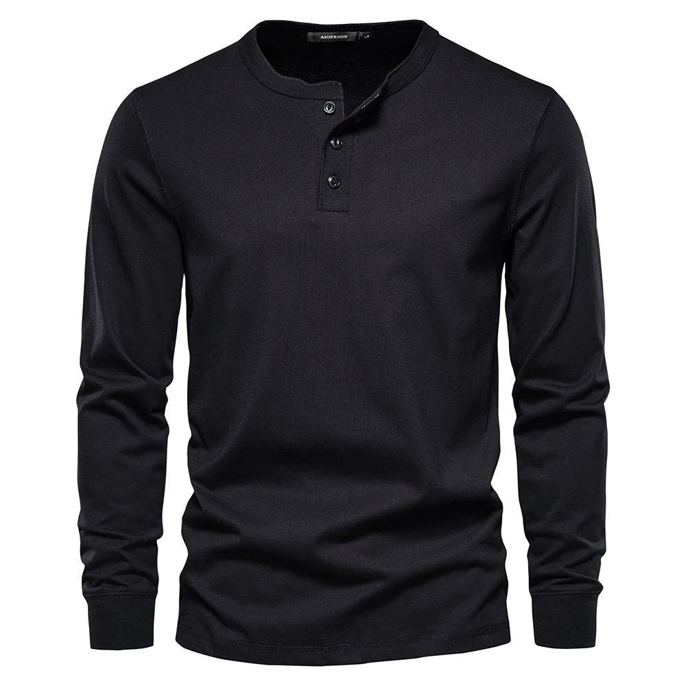 ALVARDE Henley Sweatshirt