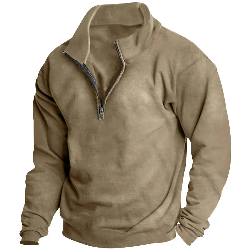ALVARDE Zipper Sweatshirt