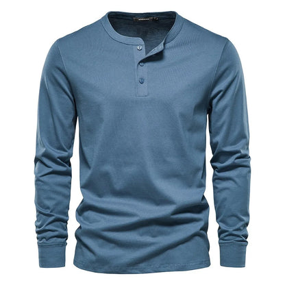 ALVARDE Henley Sweatshirt