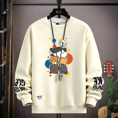 ALVARDE JP Cartoon Sweatshirt