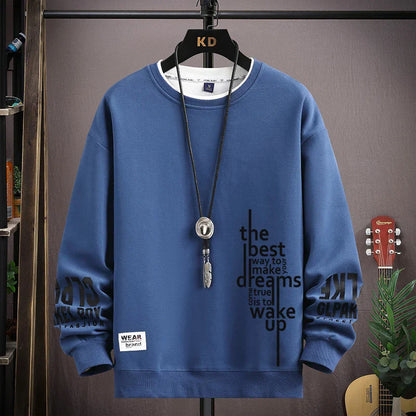 ALVARDE Letters Sweatshirt
