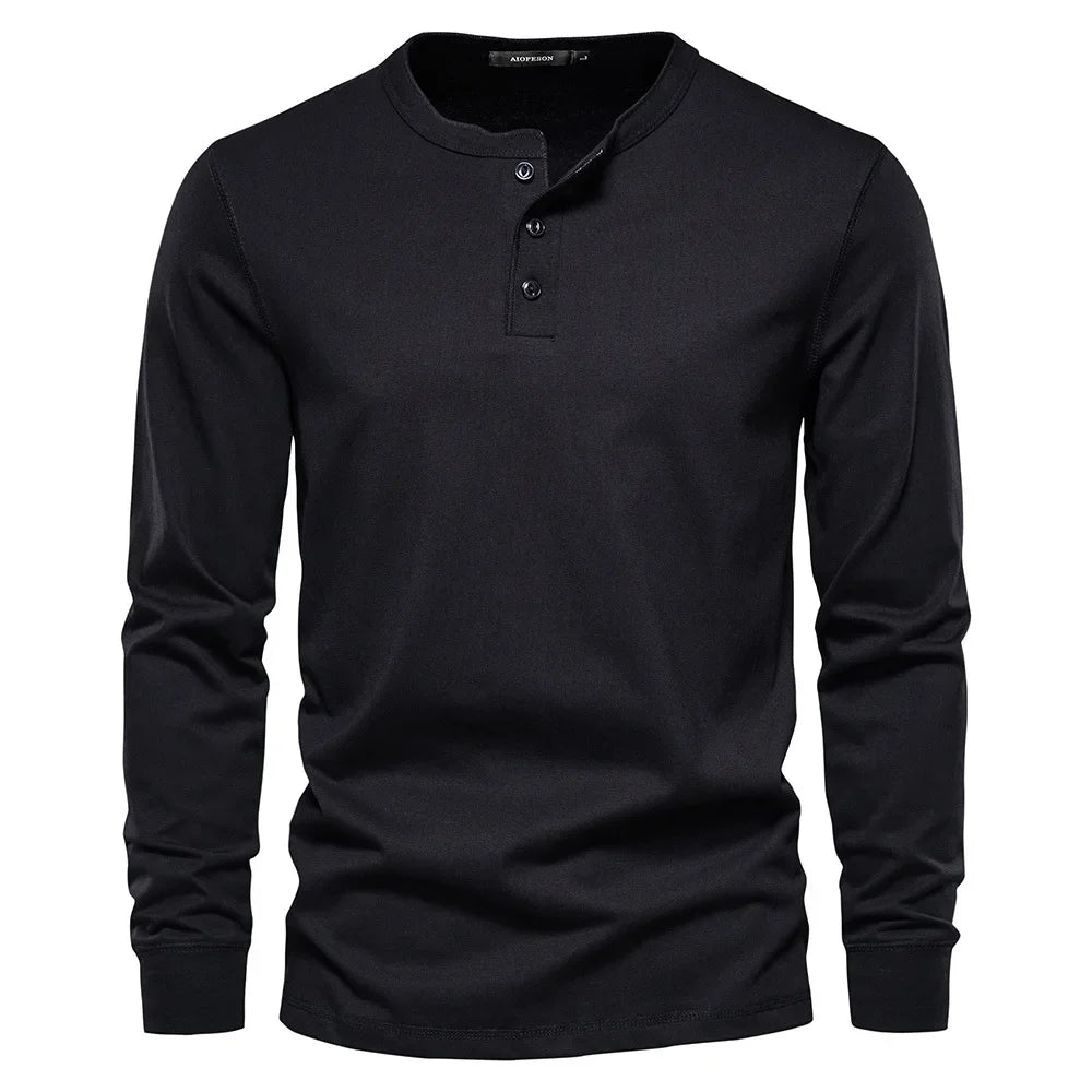 ALVARDE Henley Sweatshirt