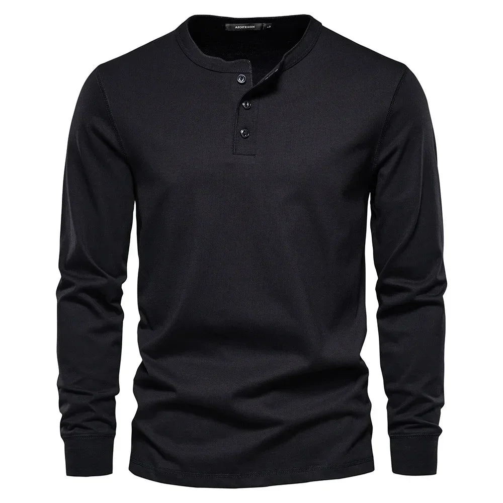 ALVARDE Henley Sweatshirt