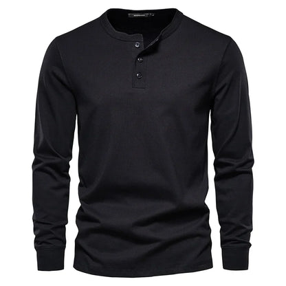 ALVARDE Henley Sweatshirt