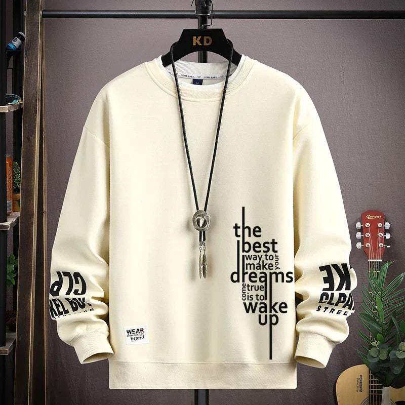 ALVARDE Letters Sweatshirt