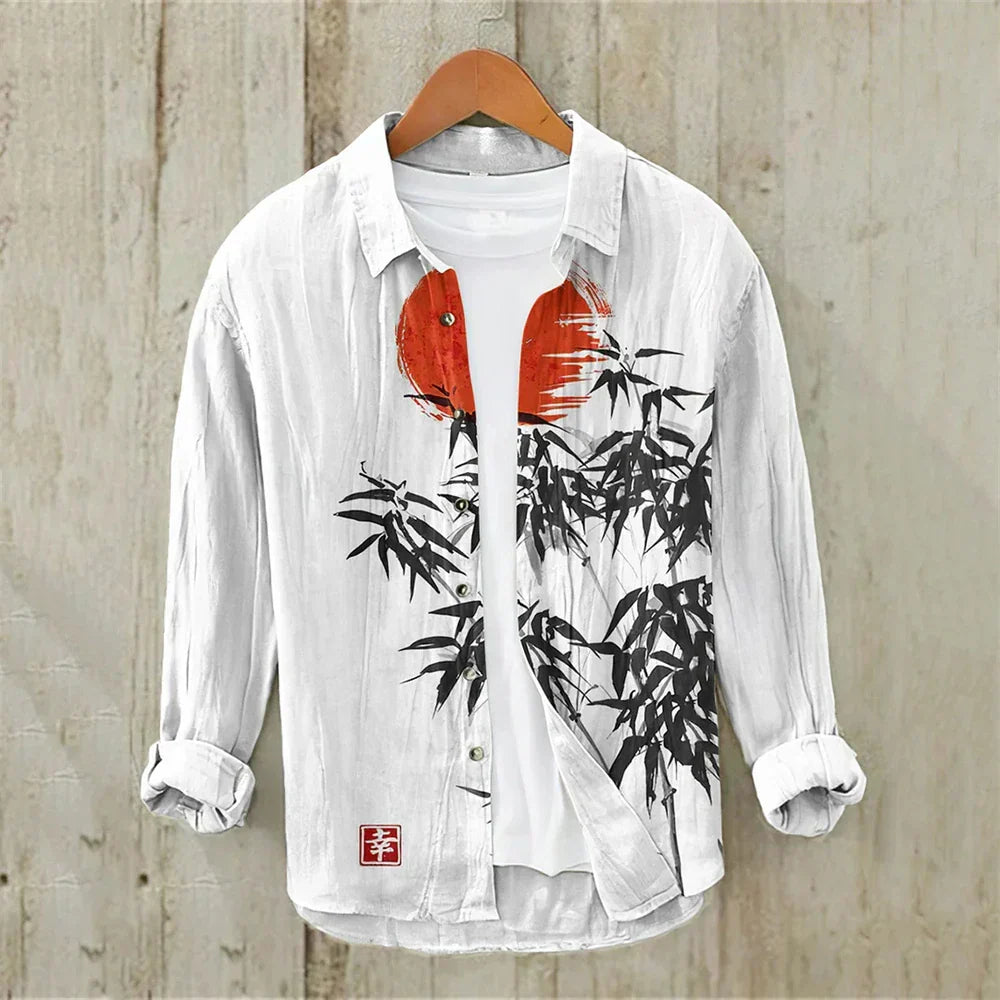 ALVARDE Japanese Streetwear Gömlek