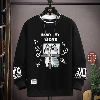 ALVARDE TV Kedi Sweatshirts