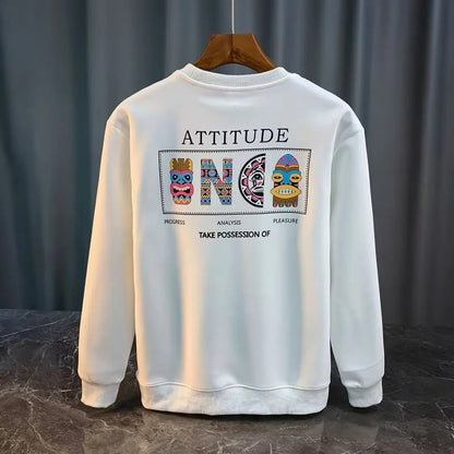 ALVARDE ALVARDE Vintage Desenli Sweatshirt