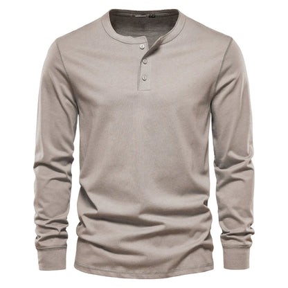 ALVARDE Henley Sweatshirt