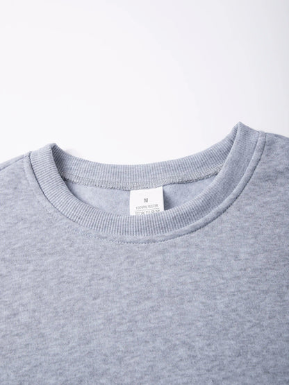 ALVARDE Solid Sweatshirts