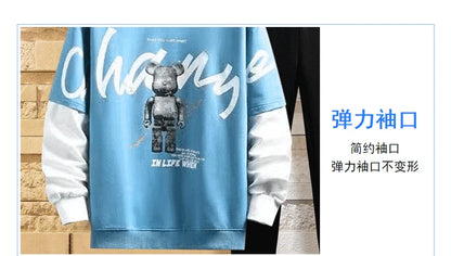ALVARDE Ayıcık Baskılı Sweatshirt