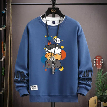 ALVARDE JP Cartoon Sweatshirt
