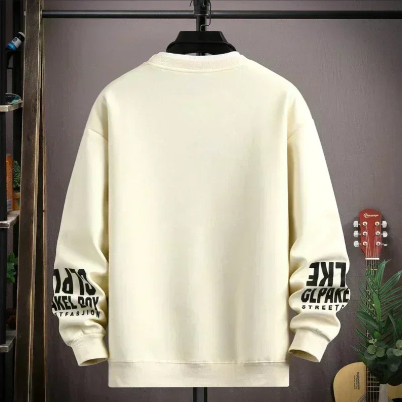 ALVARDE Kedi Desenli Oversize Sweatshirt