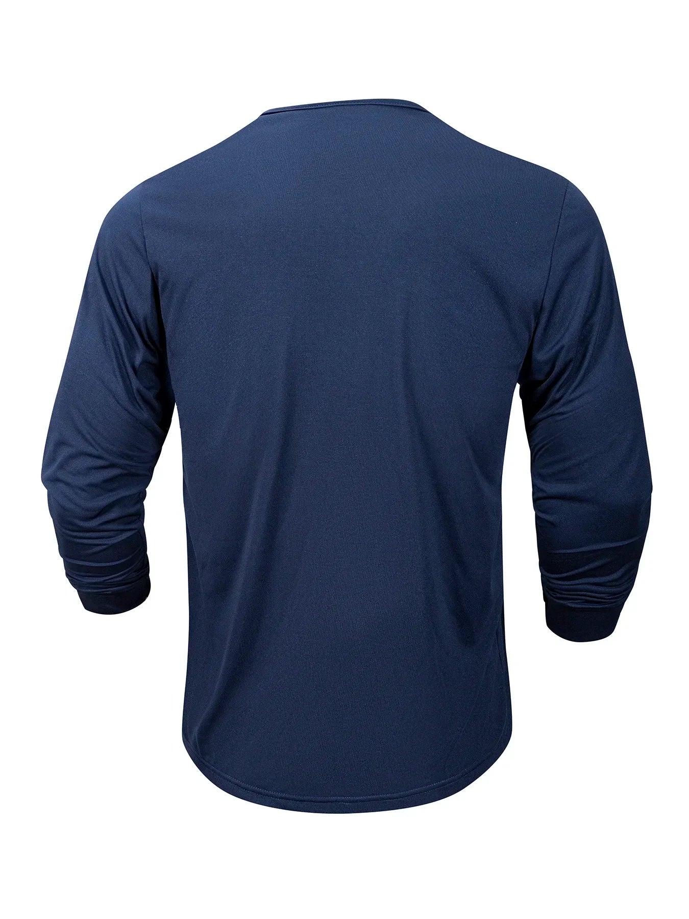 ALVARDE Uzun Kollu Henley T-shirt