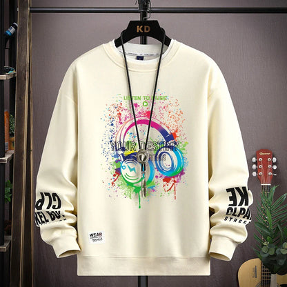ALVARDE Hip Hop Oversize Sweatshirt
