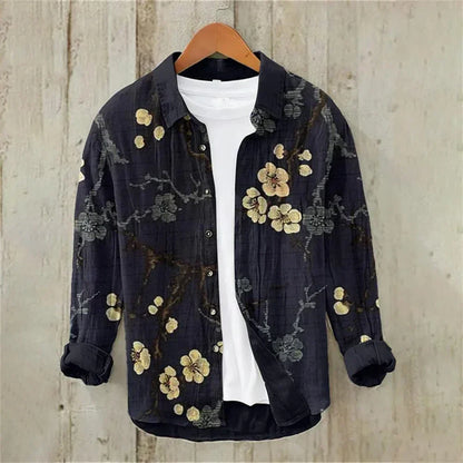 ALVARDE Japanese Retro Gömlek