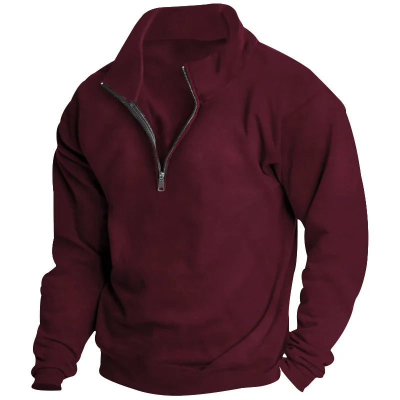ALVARDE Zipper Sweatshirt