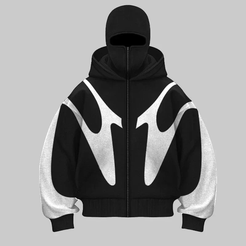 Ellery™ – Streetwear Balaclava Hoodie for Men