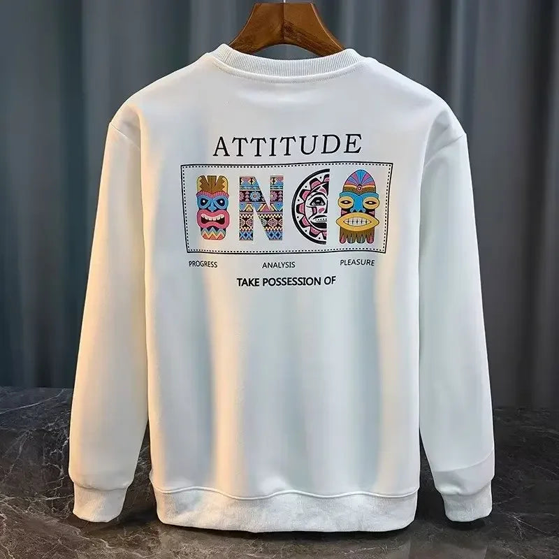 ALVARDE ALVARDE Vintage Desenli Sweatshirt