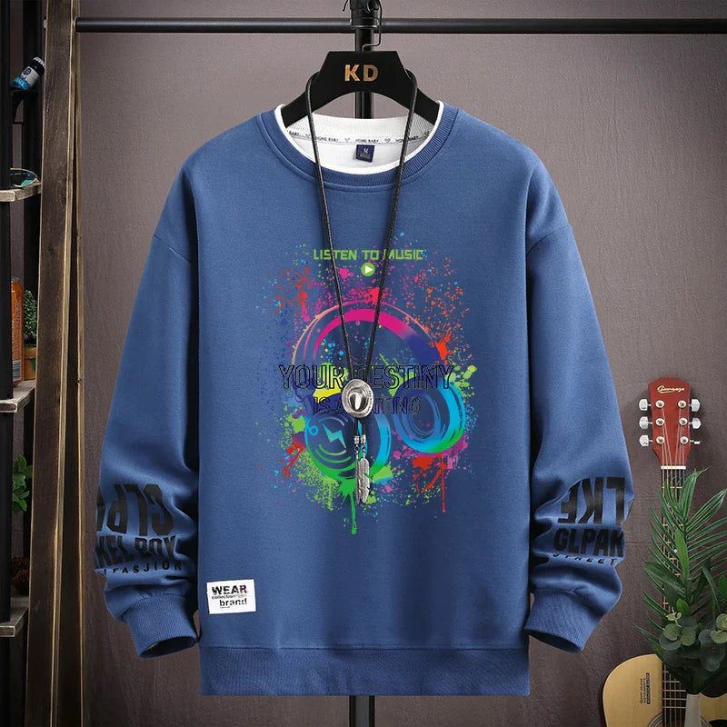 ALVARDE Hip Hop Oversize Sweatshirt