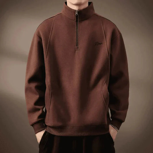 SIGNATURE HALF-ZIP Ceket