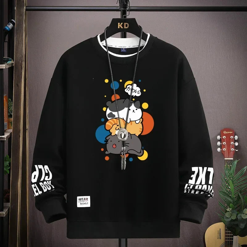 ALVARDE JP Cartoon Sweatshirt